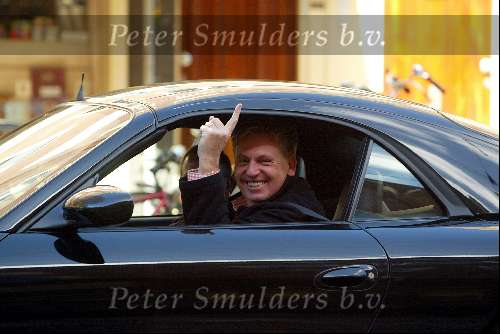 Amsterdam 14 maart 2003
Henny Huisman in porsche 911