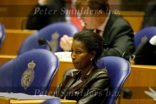 Den Haag 12 maart 2003
Debat in de 2e kamer 
Hirsi Ali