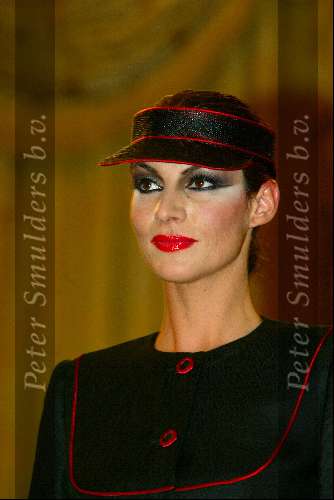 Amsterdam 10 maart 2003
Modeshow Frans Molenaar in amstel hotel.
Irene v d Laar