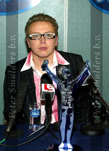 Hilversum 8 maart 2003
Finale IDOLS Nederland 2003
Jamai idols winnaar