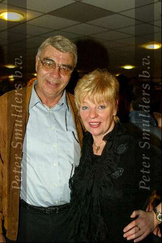 Rotterdam 1 maart 2003
Nationale songfestival in ahoy
Jetty Kaspers met man
