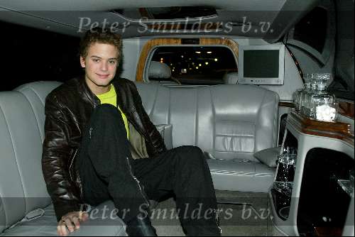Hilversum 13 maart 2003
Presentatie cd charlotte. Aanwezig Jim Idols 
limosine