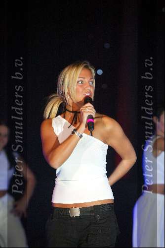 Antwerpen 23 maart 2003
Princess model of the year verkiezing in antwerpen.
kate ryan