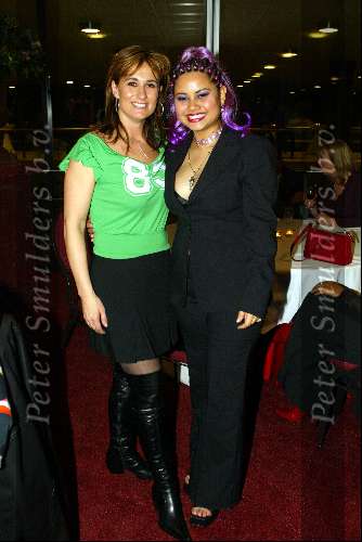 Rotterdam 1 maart 2003
Nationale songfestival in ahoy
Linda Wagemakers en laura vlasblom