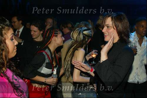 Amsterdam 6 maart 2003
uitreiking van de edison prijzen in de heineken musichall
Hind idols  en marieke idols