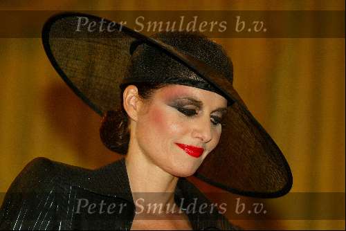 Amsterdam 10 maart 2003
Modeshow Frans Molenaar in amstel hotel.
Irene v d Laar