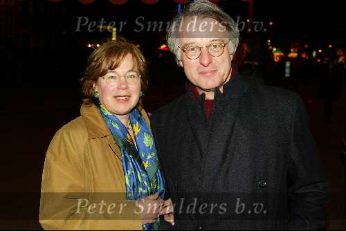 Amsterdam 14 maart 2003
Minister v aartsen met vrouw