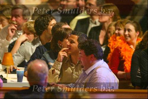 Rotterdam 1 maart 2003
Nationale songfestival in ahoy
ex gordon patrick