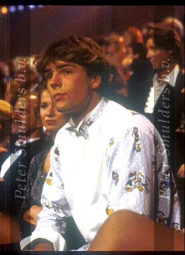 Reinout Oerlemans tijdens de Televizierring 1993 27 september