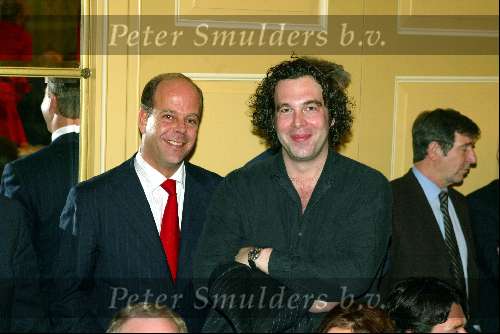 Amsterdam 10 maart 2003
Modeshow Frans Molenaar in amstel hotel.
Rene Bloem en Philip