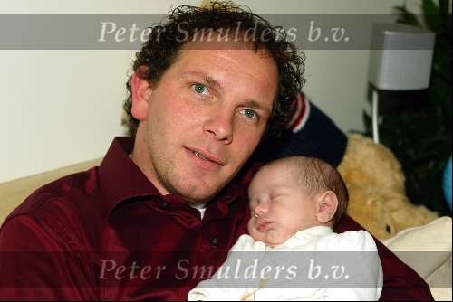 Vinkeveen 4 maart 2003
Robert Leroy met zoontje Joshua