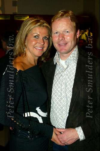 Amsterdam 6 maart 2003
uitreiking van de edison prijzen in de heineken musichall
ronald koeman en  bartina koeman