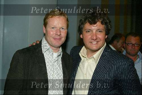 Amsterdam 6 maart 2003
uitreiking van de edison prijzen in de heineken musichall
rene froger met ronald koeman