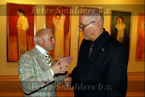 amstelveen 12 maart 2003
Opening expositie ans marcus bij jan v d togtmuseum.
ronald kolk en edgar vos