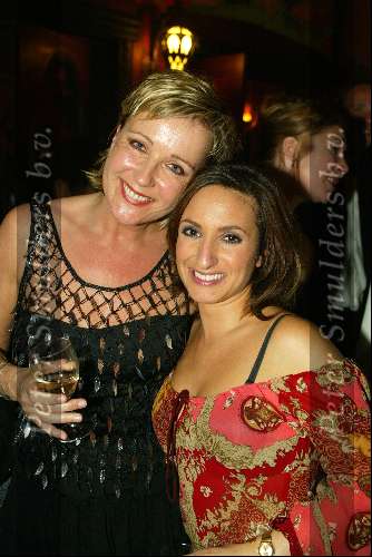 Amsterdam 10 maart 2003
Premiere liever verliefd in tushinski
inge iepenburg met sabine koning