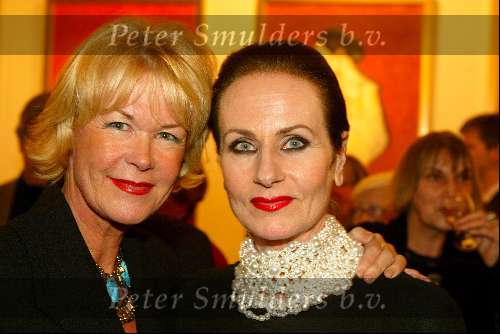 amstelveen 12 maart 2003
Opening expositie ans marcus bij jan v d togtmuseum.
ans en sheila de vries