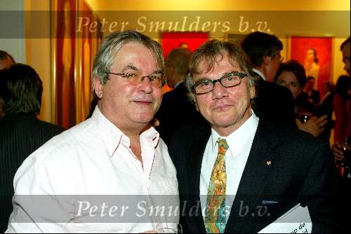 amstelveen 12 maart 2003
Opening expositie ans marcus bij jan v d togtmuseum.
willem nijholt met vriend
