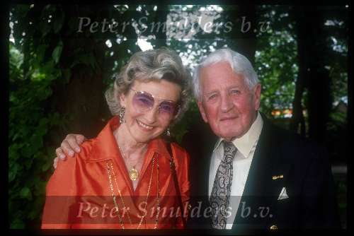 Willy Walden met zijn vrouw
18 mei 1990