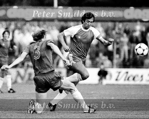 Willy v d Kuylen 1981 in aktie voor PSV tegen Haarlem