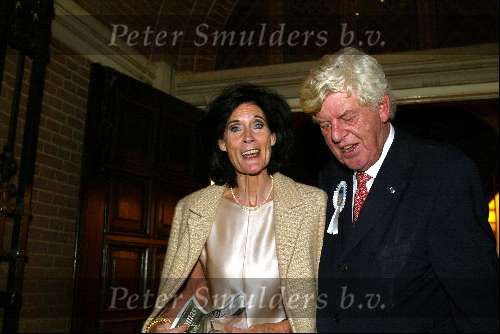 Amsterdam 14 maart 2003
wim duisenberg met vrouw gretha duisenberg
