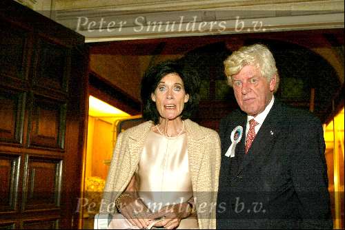 Amsterdam 14 maart 2003
wim duisenberg met vrouw gretha duisenberg