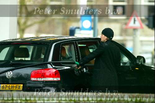 Amsterdam 9 maart 2003
Winston Gerschtanowitz met zijn vw Toureg
