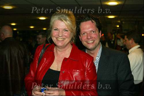 Rotterdam 1 maart 2003
Nationale songfestival in ahoy
Wouke v Scherrenburg met Guido den AAntrekker