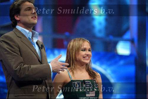 Hilversum 6 maart 2004
Idols in studio 22.  
Alice Idols  en Reinout Oerlemans
