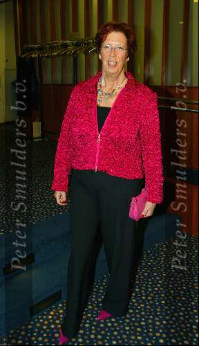 Amsterdam 14 maart 2004
Modeshow Paul Schulten in het Okura hotel.
Annemarie Jorritsma