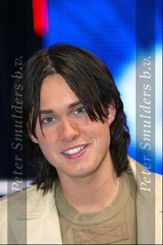 Hilversum 6 maart 2004
Idols in studio 22. Boris Idols 
De 10 finalisten