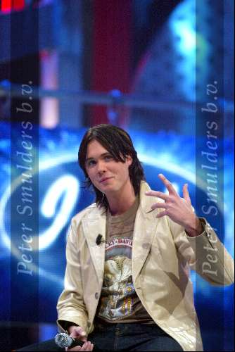 Hilversum 6 maart 2004
Idols in studio 22. Boris Idols tijdens zijn optreden
De 10 finalisten