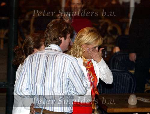 Amsterdam 30 maart 2004
Surpriseparty Caroline Tensen en vriend Peter Gallas