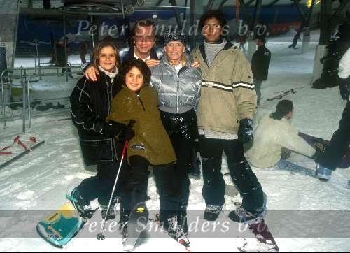 Opening Snowworld
9 Februari 1997
Hans Breukhoven en Connie Breukhoven met drie van hun kinderen  Wintersport