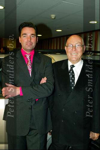 Amsterdam 14 maart 2004
Modeshow Paul Schulten in het Okura hotel.
Paul Schulten en Edgar Vos