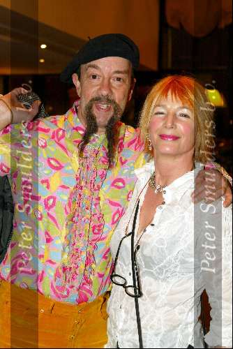 Amsterdam 16 maart 2004
Modeshow Rnald Kolck in koepelkerk.
Wijnkenner Ilja Gort