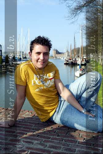 Muiden 29 maart 2003
Presentatie dvd Gerard Joling bij Cafe ome Ko in Muiden.
Jan Smit