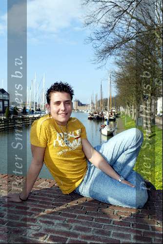 Muiden 29 maart 2003
Presentatie dvd Gerard Joling bij Cafe ome Ko in Muiden.
Jan Smit