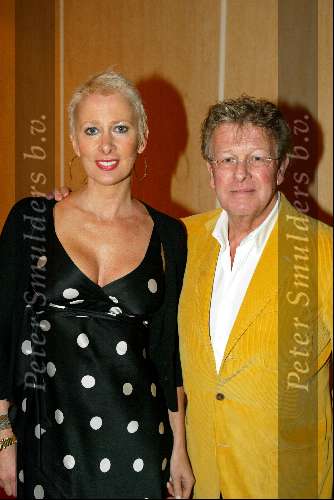 Amsterdam 13 maart 2004
Modeshow Mart Visser in het Hilton. 
Monique des Bouvrie en Jan des Bouvrie