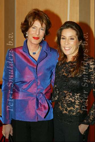 Amsterdam 13 maart 2004
Modeshow Mart Visser in het Hilton. 
Janneke Brinkman met dochter