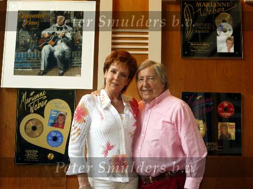 Weert, 29 Maart 2004
Marianne Weber met Johnny Hoes
