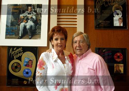 Weert, 29 Maart 2004
Marianne Weber met Johnny Hoes