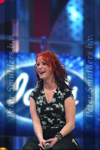 Hilversum 6 maart 2004
Idols in studio 22. Marlies Idols tijdens haar optreden
De 10 finalisten