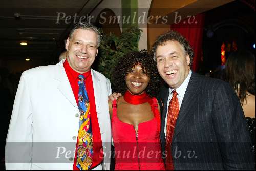 Wernhout 28 maart 2003
Princess Model of the year verkiezing.
Martin Kuipers met vriendin en Aad Ouborg