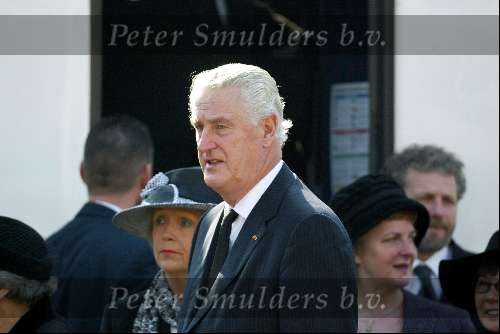 Delft 30 maart 2004
Begrafenis prinses Juliana in Grote kerk 
Martin Schroder met vrouw