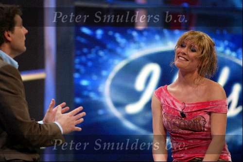 Hilversum 6 maart 2004
Idols in studio 22. Maud Idols tijdens haar optreden
Eerste finale ronde 2004