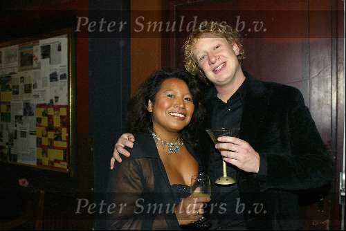 Wernhout 28 maart 2003
Princess Model of the year verkiezing.
Niek Boes en Justine Pelmelay