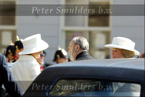 Delft 30 maart 2004
Begrafenis prinses Juliana in Grote kerk 
Prinses Irene Prins Bernhard en Koningin Juliana