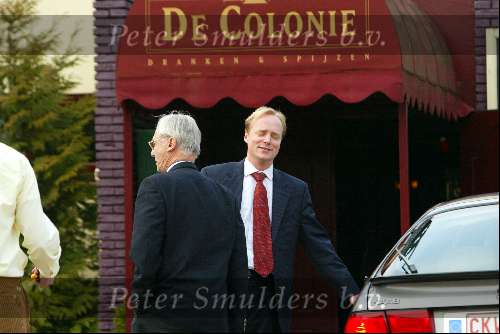 Graveland 11maart 2004
Prins Carlos en zijn vader Carl Hugo lunchen bij restaurant de Colonie.
Peter Smulders bv