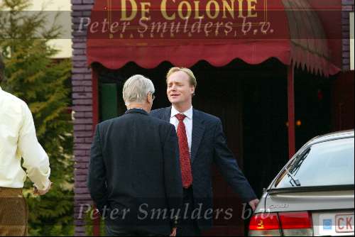 Graveland 11maart 2004
Prins Carlos en zijn vader Prins Carl Hugo lunchen bij restaurant de Colonie.