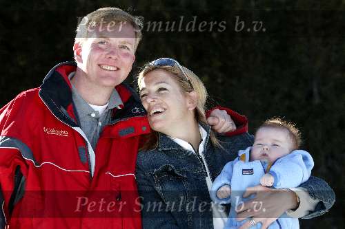 Lech 17 maart 2004
Prinses Maxima, Prins Willem Alexander Prinses Amalia in Lech.